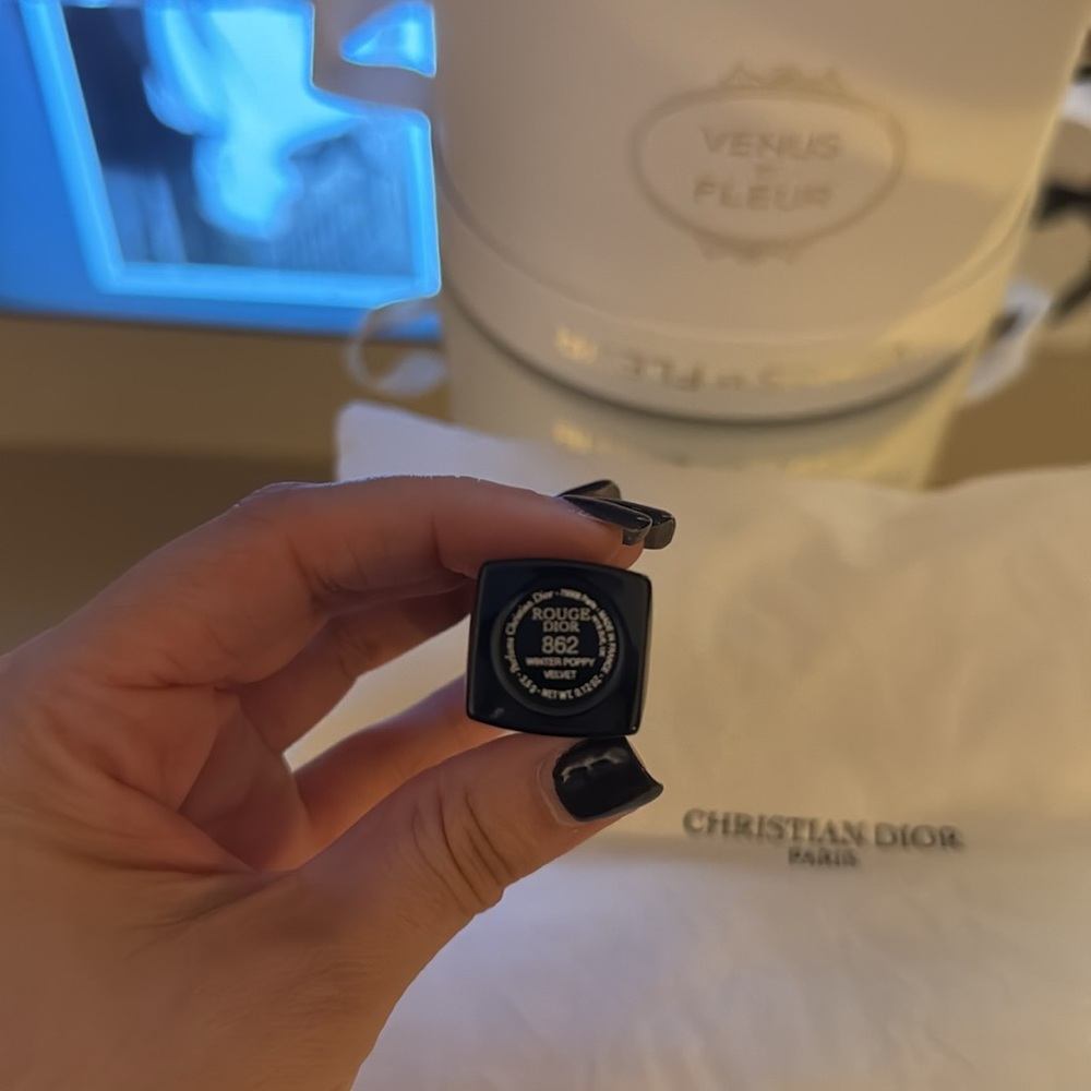Christian Dior Bundle. Pouch, Mini Pillow, bracelet and lipstick. ♥️ - Picture 12 of 16